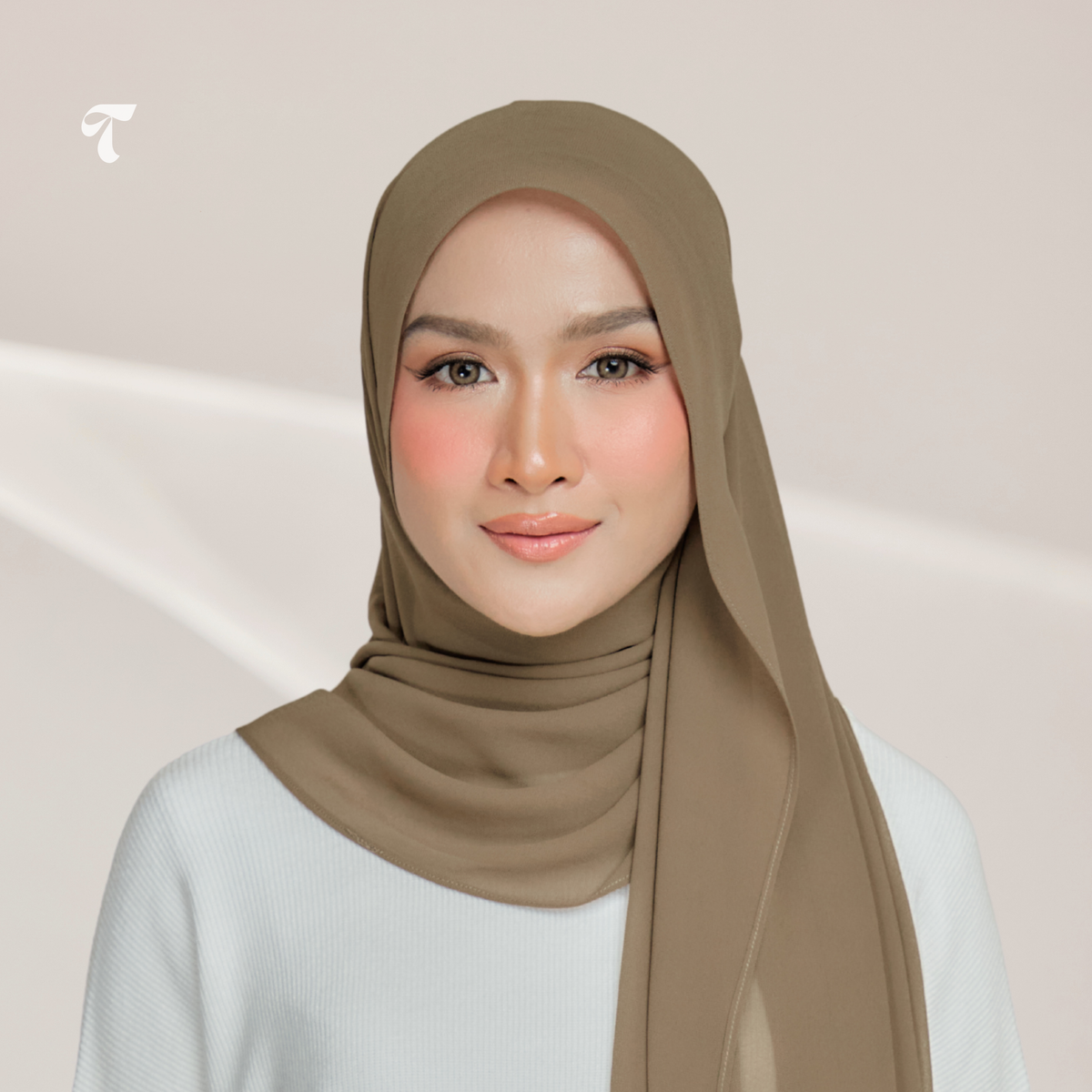 Hoodie Camel Green