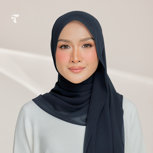 Hoodie Charcoal Blue