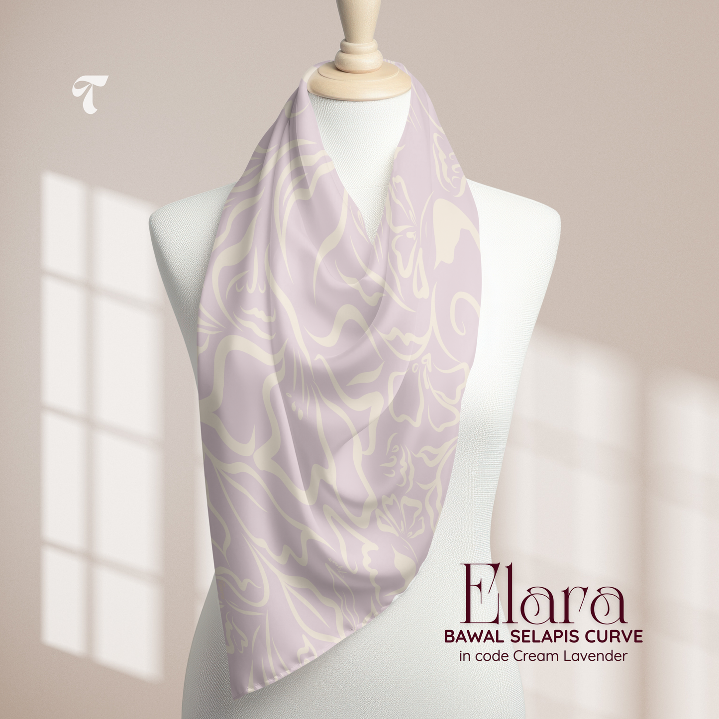 Elara Cream Lavender