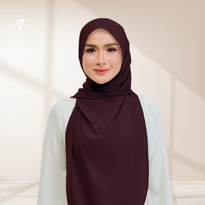 Lyla Dark Maroon