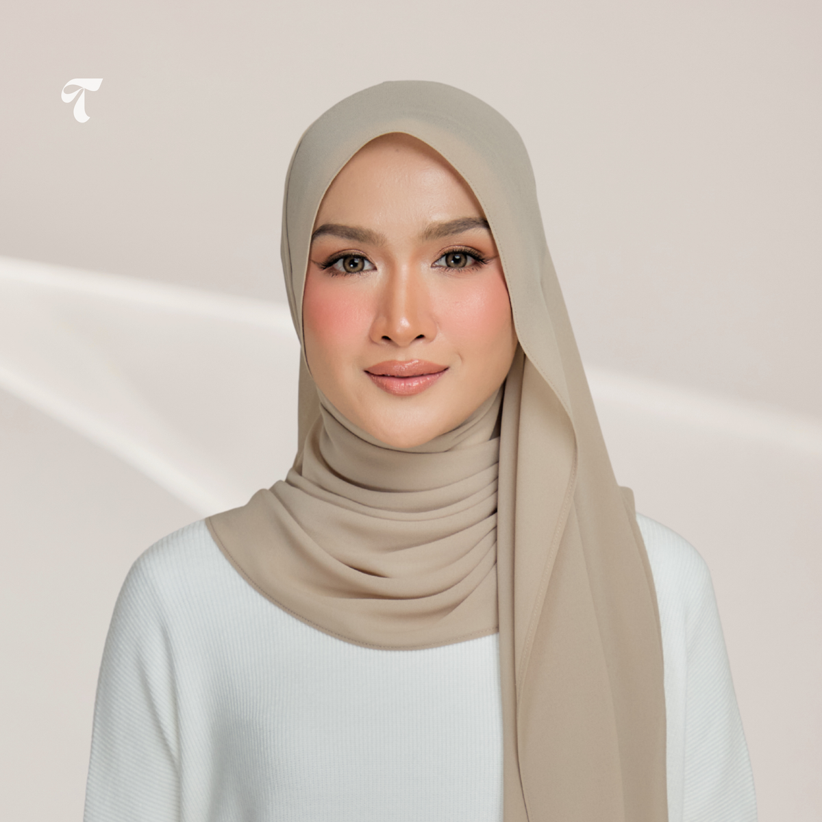 Hoodie Khaki Brown