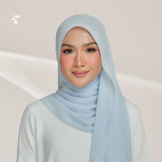 Hoodie Mist Blue