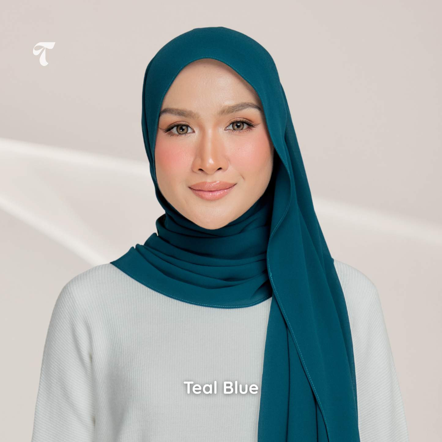 Hoodie Teal Blue